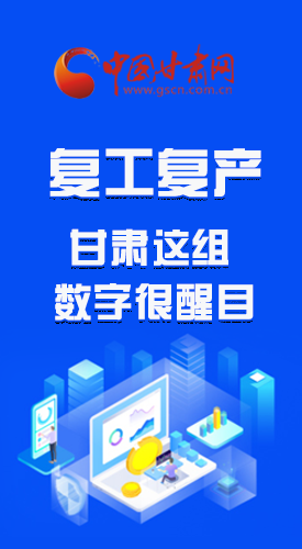 圖解|甘肅復(fù)工復(fù)產(chǎn)有多拼，看看這組數(shù)字就知道了 