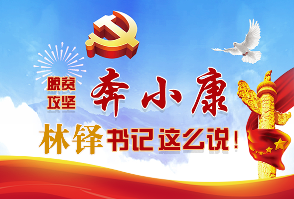 長圖|脫貧奔小康，林鐸書記這么說！