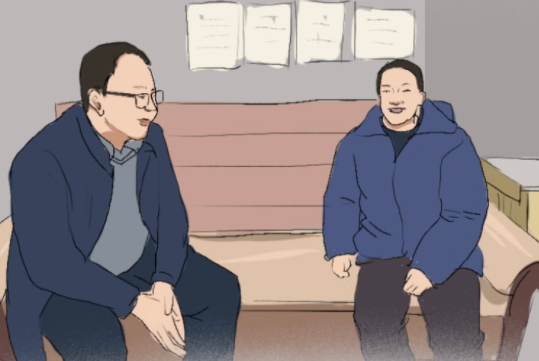 手繪丨追憶邱軍：扎根泥土，他把生命永遠(yuǎn)定格在扶貧路上