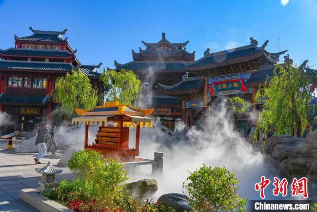 圖為嘉峪關(guān)方特歡樂(lè)世界。(資料圖) 趙海宏 攝