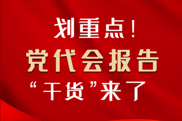 【聚焦甘肅省黨代會·圖解】劃重點(diǎn)！黨代會報告“干貨”來了！
