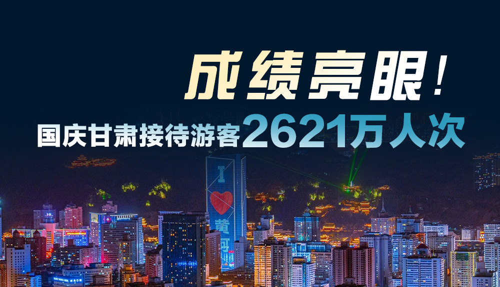 成績亮眼！國慶甘肅接待游客2621萬人次