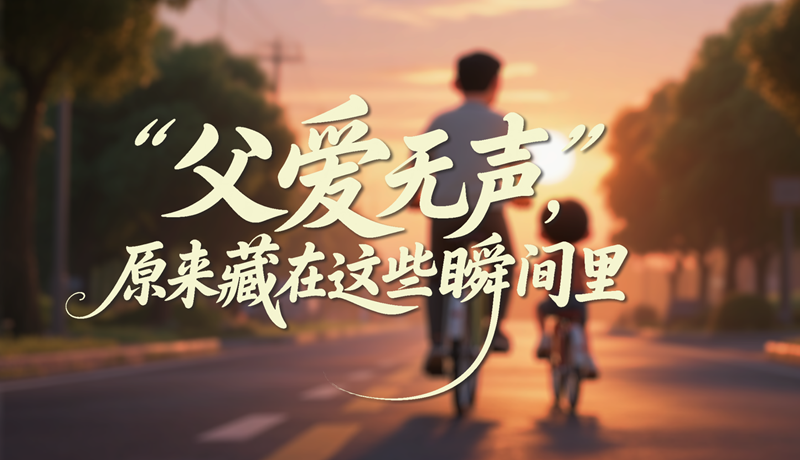AI視頻|父愛(ài)無(wú)聲，原來(lái)藏在這些瞬間里